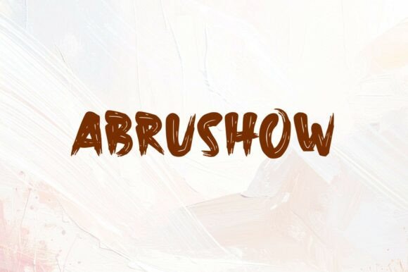 Abrushow Font: Elevate Your Brand Identity