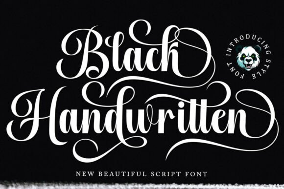 Black Handwritten Font: A Campaign Review