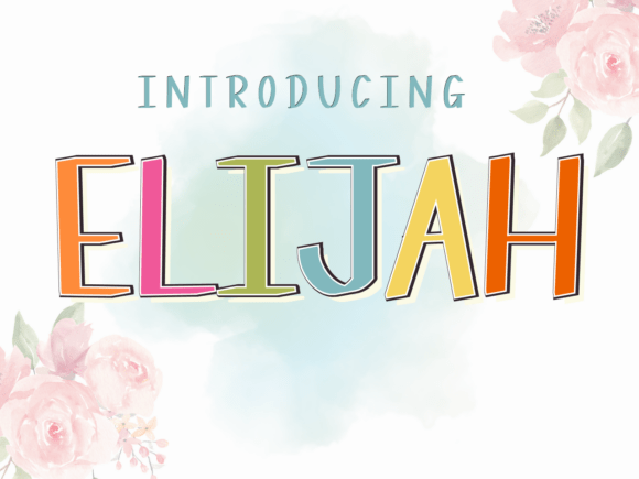 Elijah Font: Elevating Web Design with Handwritten Style