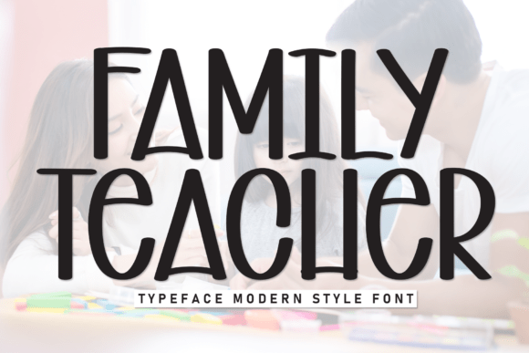 Family Teacher Font for Scroll-Stopping Social Content