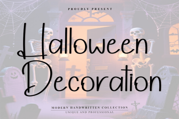 Halloween Decoration Font for Makers