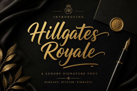Hillgates Royale Font for Elegant Campaigns