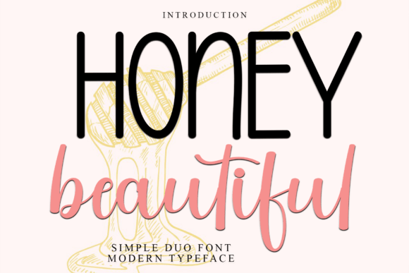 Honey Beautiful: A Festive Typeface for Holiday Campaigns