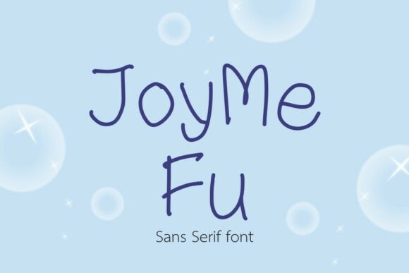 Joyme Fu: A Friendly Handwriting Typeface for Web Design