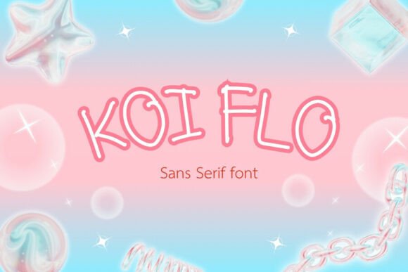 Koi Flo: A Playful Handwritten Font for Modern Campaigns