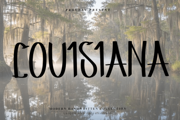 Louisiana Font: A Minimalist Script for Modern Brands