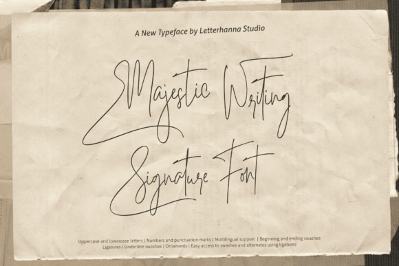 Majestic Writing: A Script Typeface for Digital Impact
