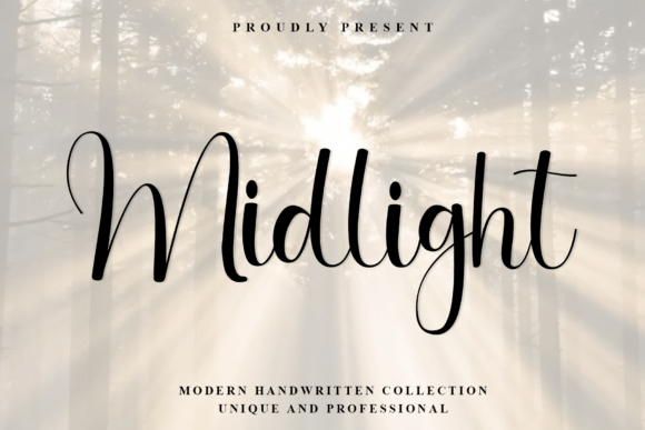 Midlight: A Script Font That Elevates Small Business Branding