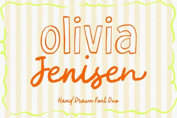 Olivia Jenisen Font Review for Web Design