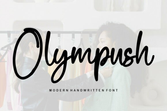 Olympush Font: Elevate Your Brand with Handwritten Style