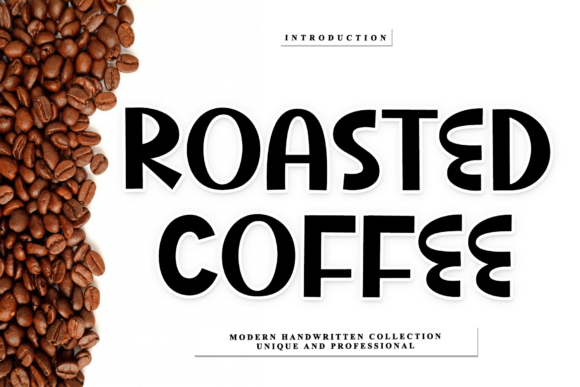 Roasted Coffee Font for Brand Identity