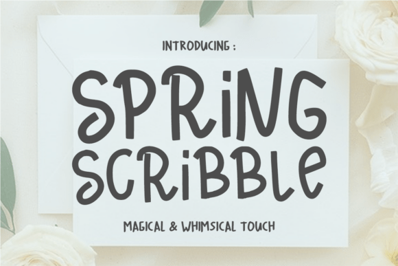 Spring Scribble Font: Elevate Your Campaigns
