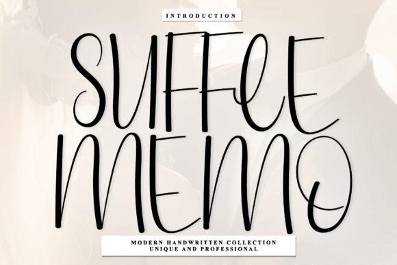 Suffle Memo: A Warm Script Font for Makers
