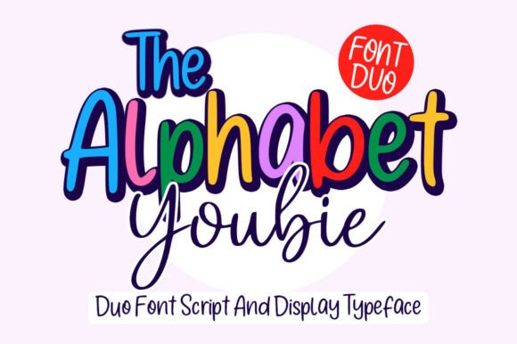 The Alphabet Youbie Font for Crafters